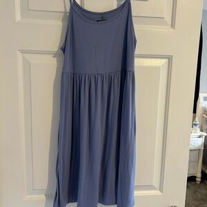 Teens Blue Sleeveless Dress